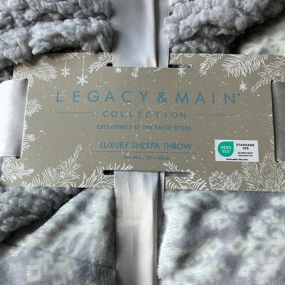 Brand New Paper Store Exclusive Luxury Sherpa Throw - Picture 2 of 5